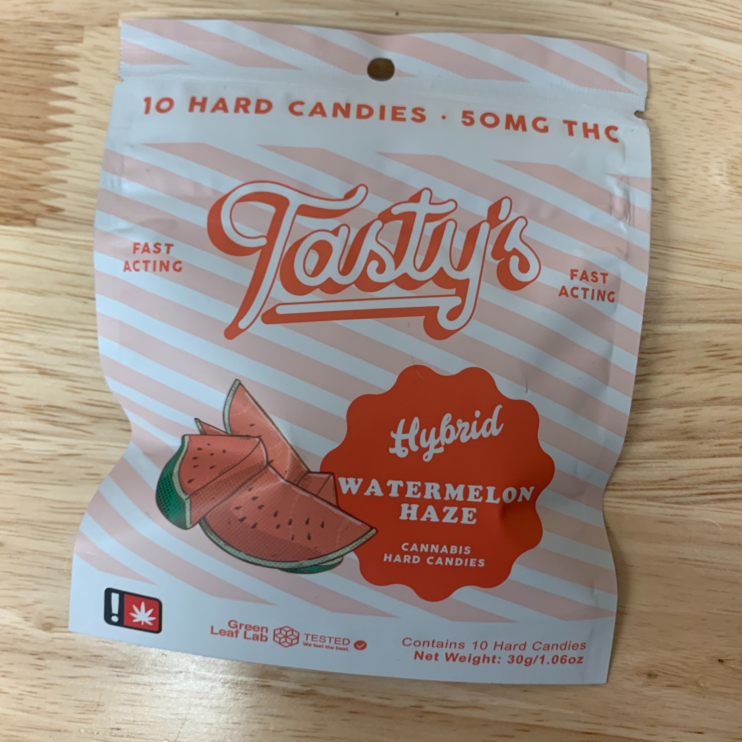 Watermelon Hard Candies